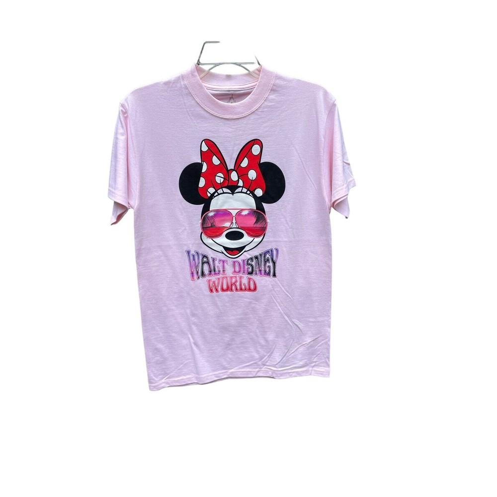 Walt Disney World T-shirt Minnie Mouse T-Shirt Sz S Pink NWT